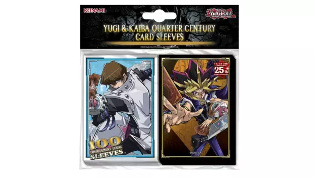 Коллекционная карточная игра Yu-Gi-Oh обложки для карточек Yugi & Kaiba Quarter Century TCG Konami