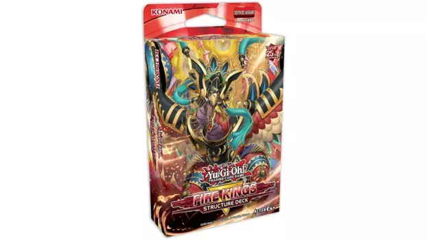 Коллекционная карточная игра Yu-Gi-Oh Структурная колода: Короли огня! Konami