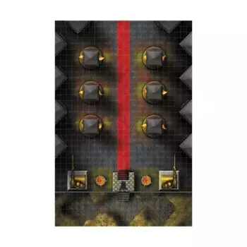 Коллекционная премиум-карта — Тронный зал, RPG Battle Maps and Mats (Wizkids)