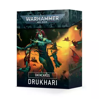 Коллекционные карточки Datacards: Drukhari Games Workshop