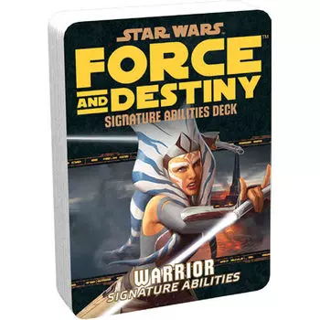 Коллекционные карточки Star Wars Force And Destiny: Warrior Signature Abilities Deck Fantasy Flight Games