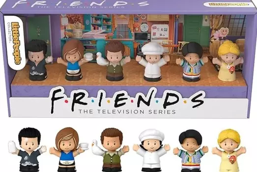 Коллекционный набор из 6 фигурок Little People Collector Friends Friends Mattel