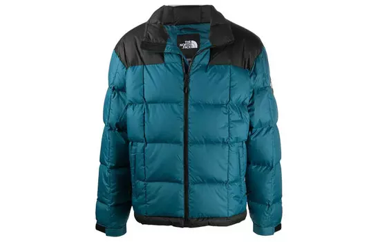 Коллекция 1990 года, пуховик мужской, небесно-голубой The North Face, голубой
