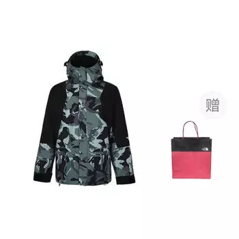 Коллекция 1994 года, ветровка, мужская, разноцветная + подарочный пакет The North Face, цвет Multicolor + Gift Bag