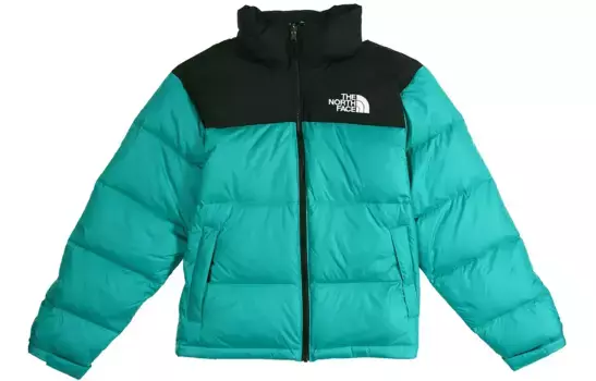 Коллекция 1996 года, пуховик унисекс, зеленый The North Face, зеленый