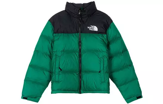 Коллекция 1996 года, пуховик унисекс, зеленый The North Face, зеленый