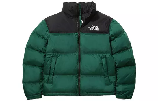 Коллекция 1996 года, пуховик унисекс, зеленый The North Face, зеленый