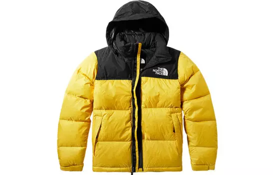 Коллекция 1996 года. Пуховик унисекс, желтый The North Face, желтый
