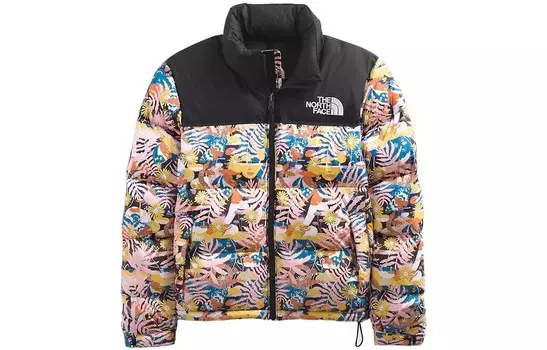 Коллекция 1996 года. Пуховик женский многоцветный The North Face