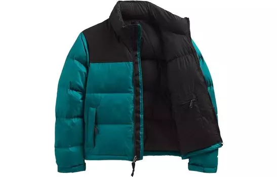 Коллекция 1996 года. Пуховик женский, зеленый The North Face