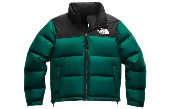 Коллекция 1996 года. Пуховик женский, зеленый The North Face