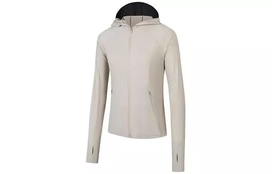 Коллекция Anta Variety Training Collection Дышащая охлаждающая съемная защита от ультрафиолета Солнцезащитная женская одежда цвета хаки