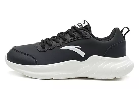 Коллекция беговых кроссовок для бега для мужчин с низким верхом черного/белого цвета Anta