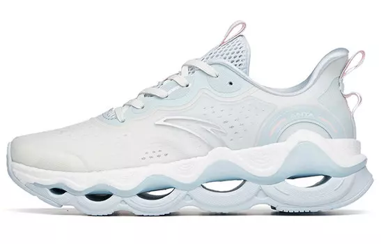 Коллекция беговых кроссовок для женщин с низким верхом серо-синего цвета Anta