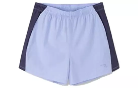 Коллекция беговых спортивных шорт женские прозрачные кремово-фиолетовые Anta