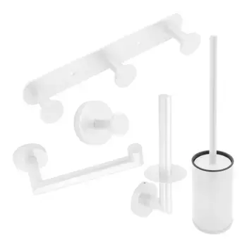 Коллекция белых аксессуаров для ванной комнаты Keros El Corte Ingls