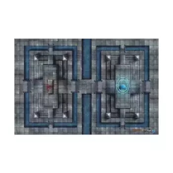 Коллекция боевых матов D&D №3 — Святилище судьбы, Красный зал Рукота и Торговый базар., Dungeons & Dragons - BattleMats (Gale Force Nine)