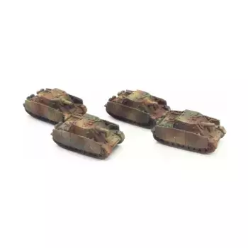 Коллекция Брюммбар №6, WWII Micro Armour - Germany - Loose Miniatures (1:285)