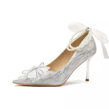 Коллекция Confessions Туфли на высоком каблуке для женщин Ainer-Cat, серебряный