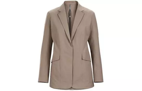Коллекция деловых костюмов Veilance для женщин Arcteryx, Pine Stone Brown/EARTH