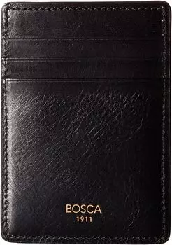 Коллекция Dolce — кошелек Deluxe с передним карманом Bosca, черный