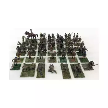 Коллекция французской пехоты №1, Miscellaneous Historical Miniatures - Loose Miniatures (Various Scales) (Unknown Manufacturer)