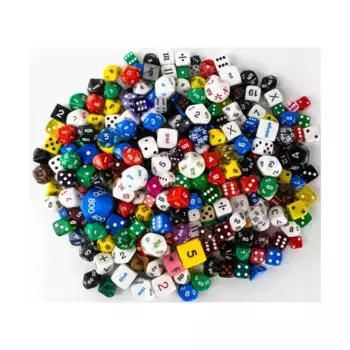 Коллекция игральных костей NKG номиналом 3 фунта, Dice - Themed Dice