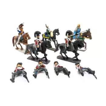 Коллекция исторических миниатюр № 55 (Кавалерия), Miscellaneous Historical Miniatures - Loose Miniatures (28mm) (Unidentifiable Manufacturer)