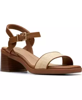 Коллекция Jaylan Ray Сандалии на пряжках из кожи Clarks, коричневый/бежевый