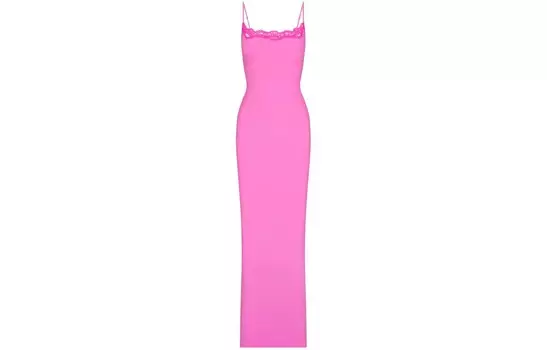 Коллекция ко Дню святого Валентина, платье-комбинация для женщин, TAFFY TONAL/цвет ириски Skims