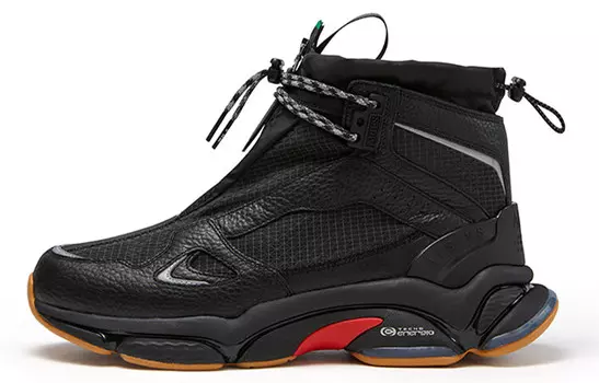 Коллекция коллаборации Aries X ARIES, женская обувь в стиле Lifestyle, с высоким берцем, черная Fila Fusion