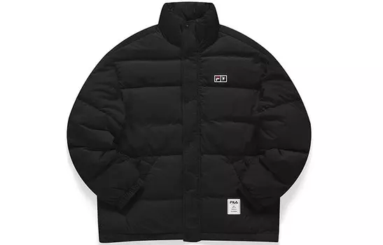 Коллекция коллаборации Mihara Yasuhiro X MIHARA YASUHIRO, пуховик унисекс, цвет черный как смоль Fila, черный