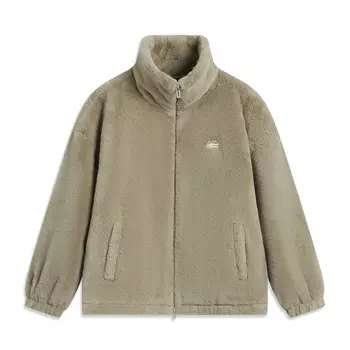 Коллекция курток и пальто LiNing Sports Life, женское, приглушенные, травяные, Muted Grass