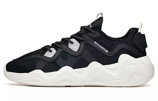 Коллекция Life Стильная обувь Мужская низкая Стандартная черная Anta