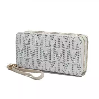 Коллекция MKF Бумажник-браслет Danielle Milan M Signature от Mia K. MKF Collection, черный