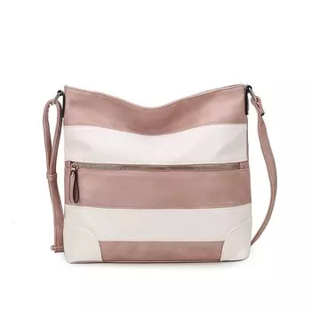 Коллекция Mkf Leighton Женская сумка через плечо из веганской кожи от Mia K MKF Collection, розовый