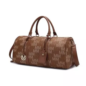 Коллекция Mkf Женская дорожная сумка Jovani из веганской кожи Weekender от Mia K MKF Collection, цвет Tan