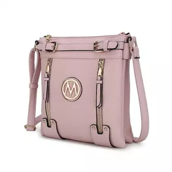 Коллекция MKF Женская сумка через плечо Lilian из веганской кожи от Mia K MKF Collection, розовый
