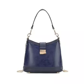 Коллекция Mkf Женская сумка через плечо Pilar из веганской кожи от Mia K MKF Collection, темно-синий