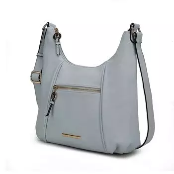 Коллекция MKF Женская сумка-хобо из веганской кожи Daniela от Mia K MKF Collection, розовый