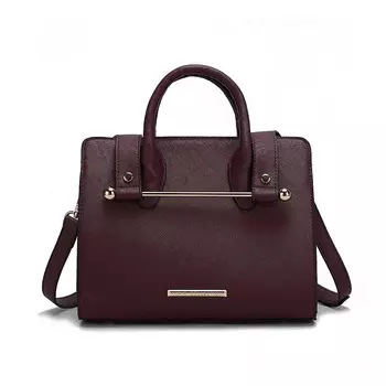 Коллекция MKF Женские сумки-тоут из веганской кожи Malaya от Mia K MKF Collection, цвет Coffee