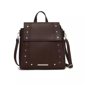 Коллекция Mkf Женский рюкзак-трансформер Elke из веганской кожи от Mia K MKF Collection, цвет Coffee