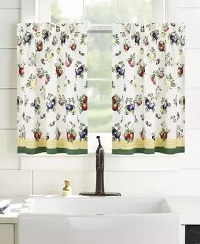 Коллекция многоуровневых штор и подзоров для французского сада Villeroy & Boch, мультиколор