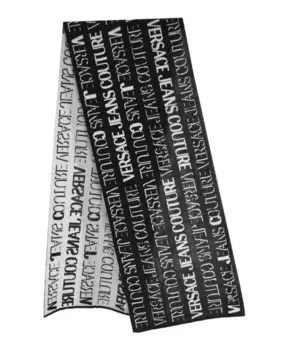 Коллекция модных шарфов Versace Jeans Couture, черный