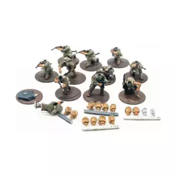 Коллекция морской пехоты США № 2, Bolt Action - US Marines - Loose Miniatures (28mm)