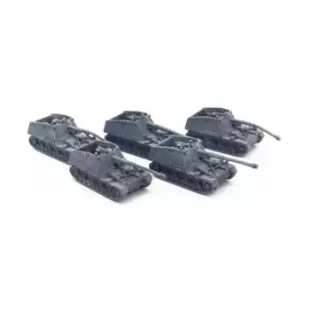 Коллекция Нашорна №7, WWII Micro Armour - Germany - Loose Miniatures (1:285)