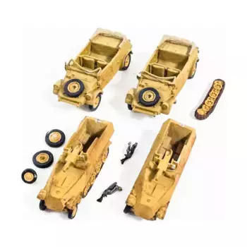Коллекция немецких автомобилей №1, WWII Command Decision Miniatures - Germany - Loose Miniatures (15mm) (Old Glory)