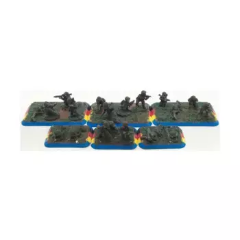 Коллекция немецкой пехоты № 44, Flames of War - WWII - German - Infantry - Loose Miniatures (15mm)