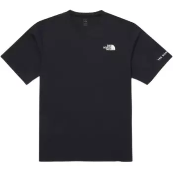Коллекция одежды Футболка мужская черная The North Face, черный