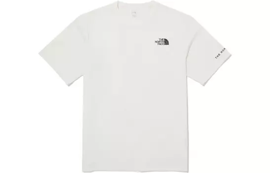 Коллекция одежды Футболка мужская Off White The North Face, кремовый